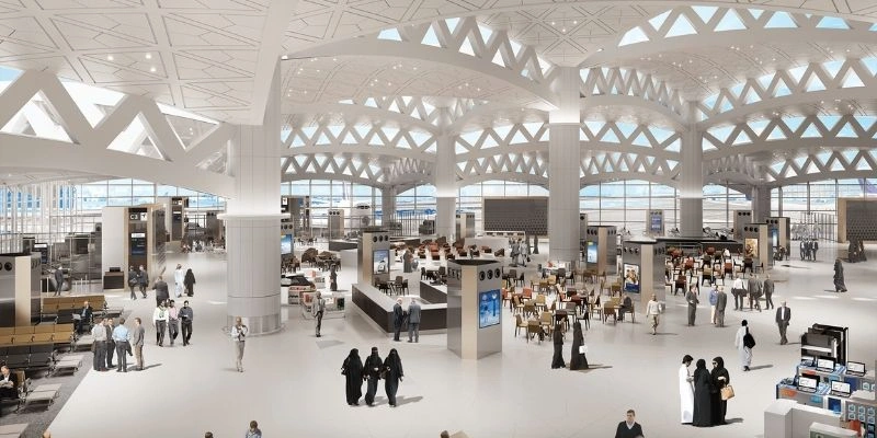 Delta Airlines RUH Terminal – King Khalid International Airport