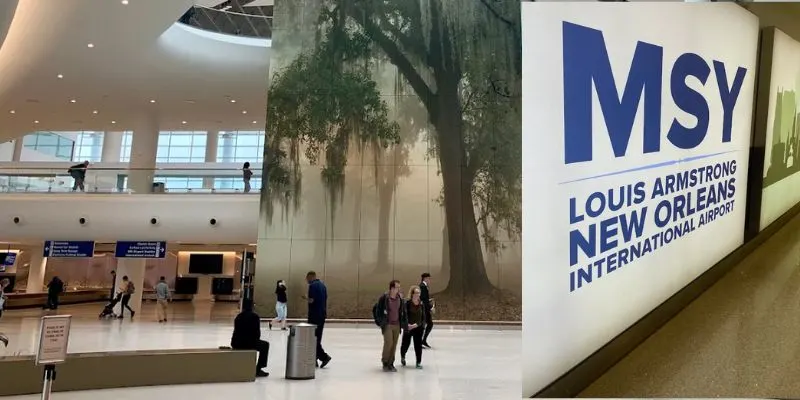 Delta Airlines MSY Terminal – Louis Armstrong New Orleans International Airport