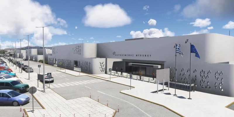 British Airways JMK Terminal – Mykonos Airport