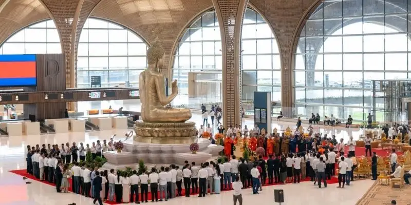 Singapore Airlines KTI Terminal – Techo International Airport